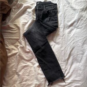 Mother Denim Black Jeans